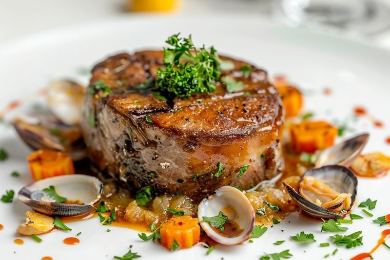 Cuisson et présentation