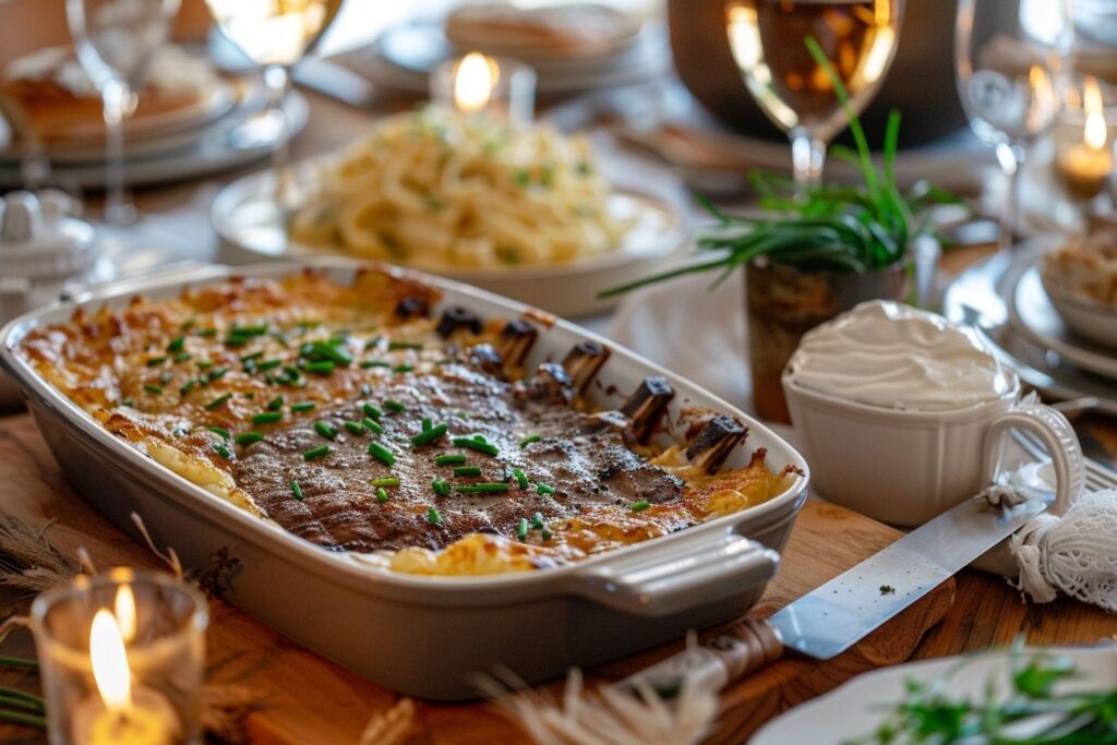 Côte de bœuf maturée: préparation avec beurre maître d’hôtel et gratin dauphinois
