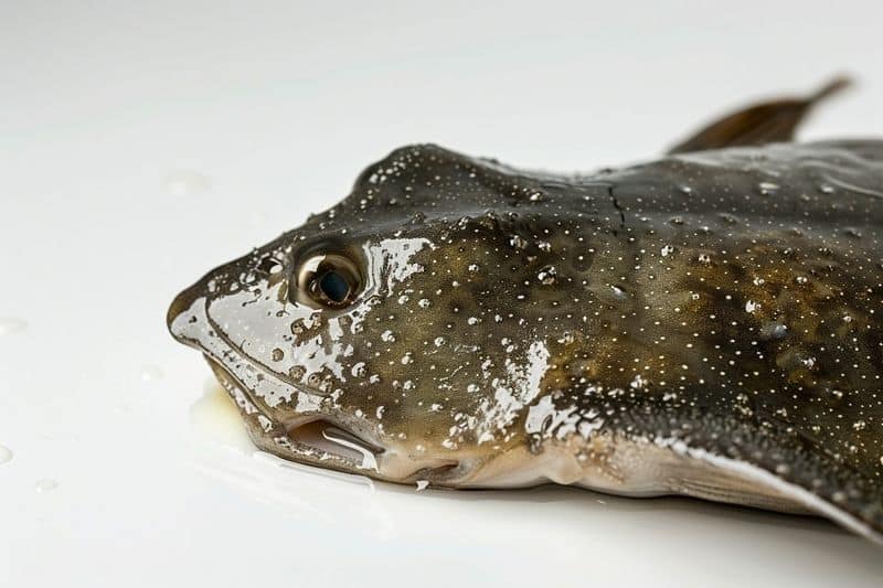 Préparation du turbot