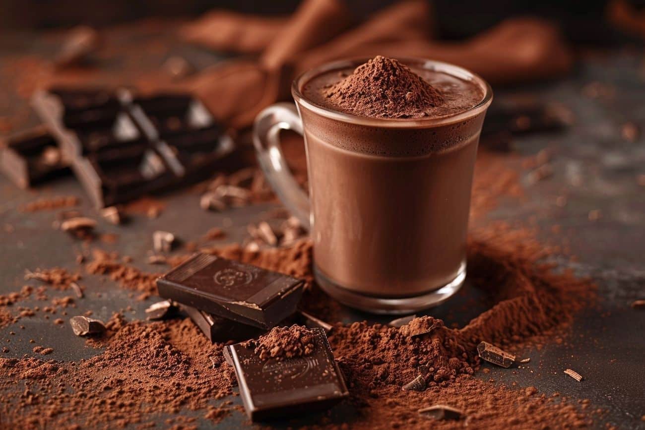 Chocolat chaud royal : onctuosité au carré